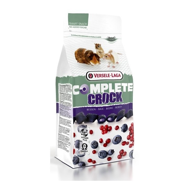 Versele Laga Crock Berry PRZYSMAK CIASTECZKA NADZIEWANE Z JAGODAMI dla Królików i Gryzoni