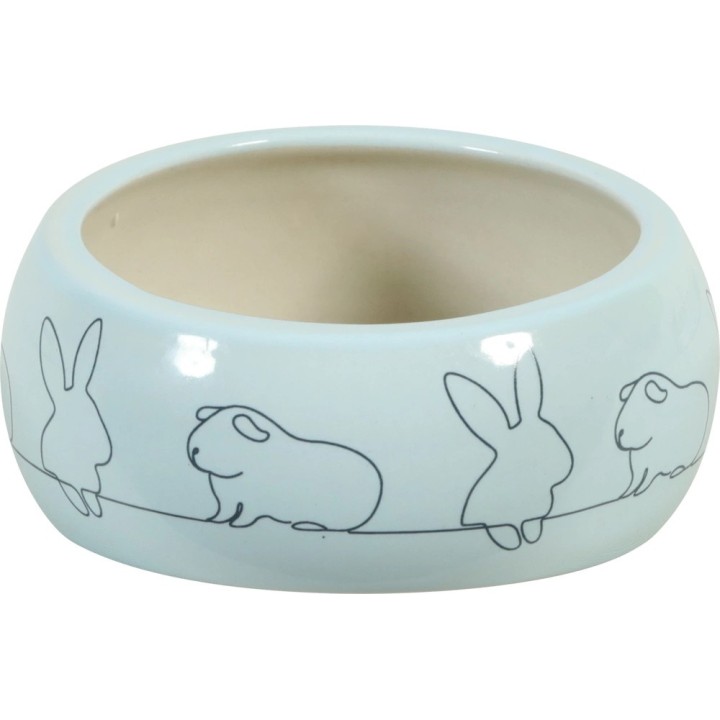 Zolux Cosy MISKA CERAMICZNA Miseczka przeciw chlapaniu dla Królików i Gryzoni 150ml