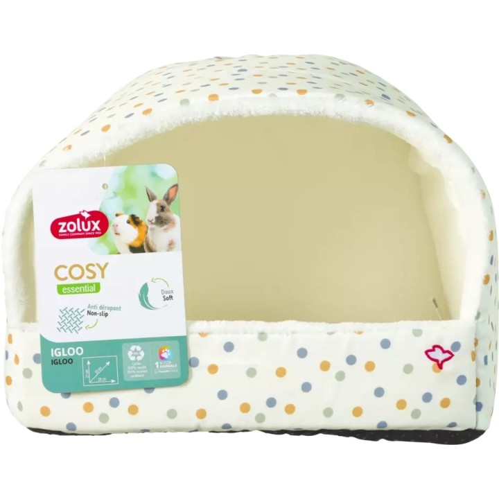Zolux Cosy DOMEK IGLOO MIĘKKIE dla Królików i Gryzoni
