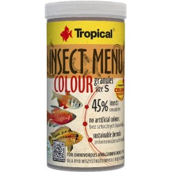 Tropical Insect Menu Colour S POKARM Granulat dla RYB 250ml/135g