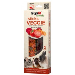Tropifit Natural Sticks Veggie KOLBYx2 WARZYWNE dla Królików i Gryzoni