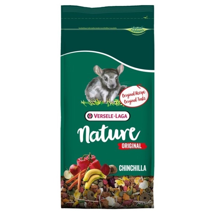 Versele Laga Chinchilla Nature Original KARMA Mieszanka dla SZYNSZYLI 750g