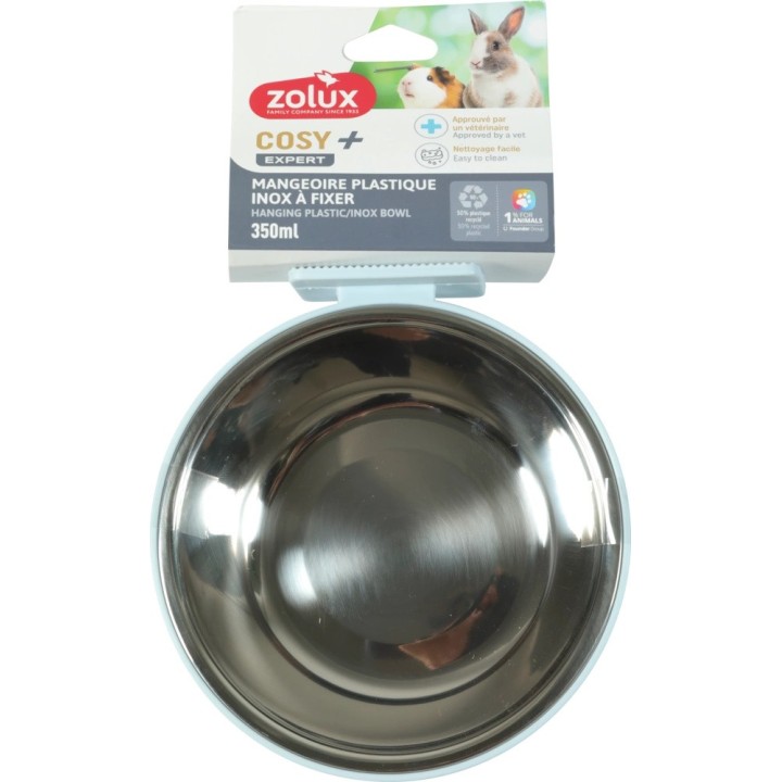 Zolux Cosy KARMIDEŁKO MISECZKA ZAWIESZANA dla Królików i Gryzoni 350ml