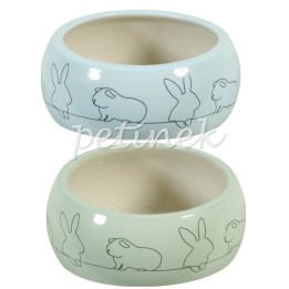 Zolux Cosy MISKA CERAMICZNA Miseczka przeciw chlapaniu dla Królików i Gryzoni 150ml