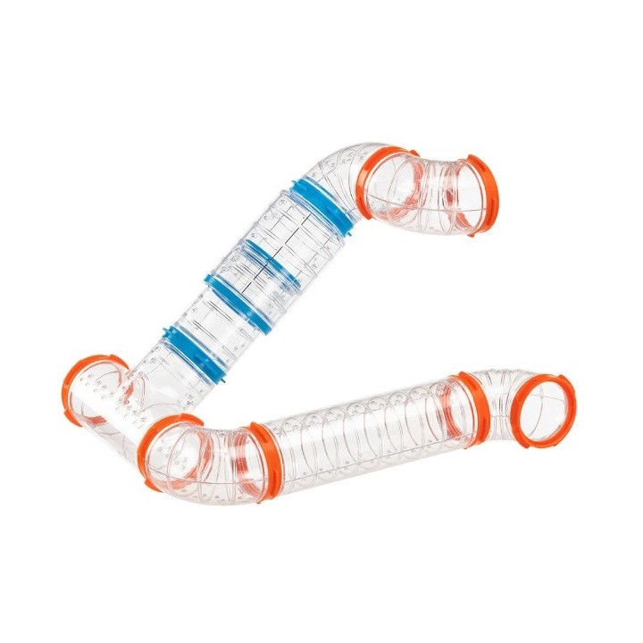 Ferplast Kit Tube Line Curve ZESTAW TUNELI I KOLANEK do Systemu Tube Line dla Gryzoni