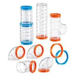 Ferplast Kit Tube Line Curve ZESTAW TUNELI I KOLANEK do Systemu Tube Line dla Gryzoni