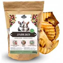 Samfarm JABŁKO SUSZONE dla Królików i Gryzoni 200g