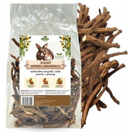 Samfarm KORZEŃ MNISZKA LEKARSKIEGO dla Królików i Gryzoni 500g