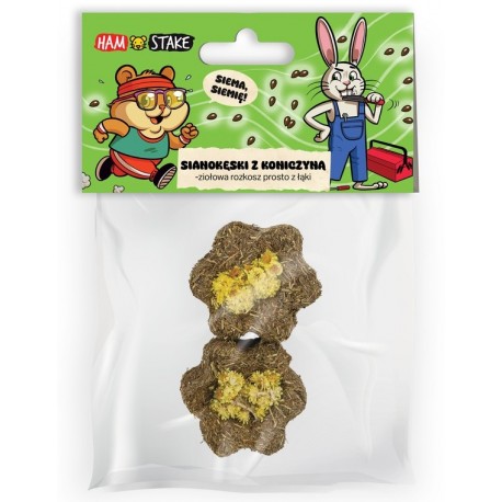 Ham-Stake SIANO-KĘSKI PRZYSMAK Z KONICZYNĄ dla Królików i Gryzoni