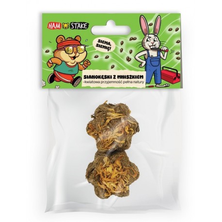 Ham-Stake SIANO-KĘSKI PRZYSMAK Z MNISZKIEM dla Królików i Gryzoni