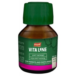 Vitapol PRZECIW ROBAKOM Krople dla Papug,Ptaków Egzotycznych 50ml