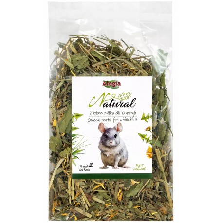 Alegia ZIELONE ZIÓŁKA dla Szynszyli 120g