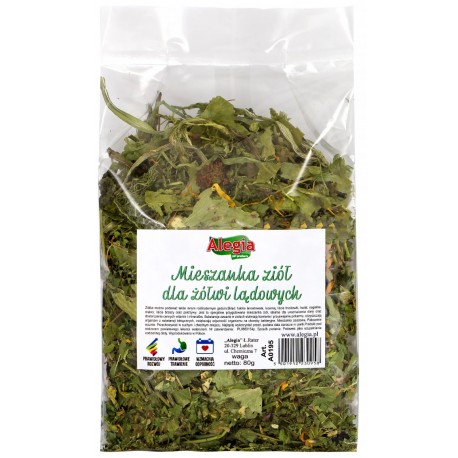 Alegia ZIOŁA dla Żółwi Lądowych 80g