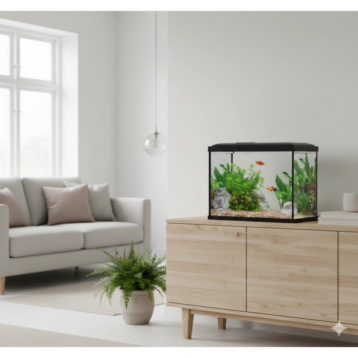Zolux Ekai Initio 35 AKWARIUM Z FILTREM KASKADOWYM 30 i LED 18L