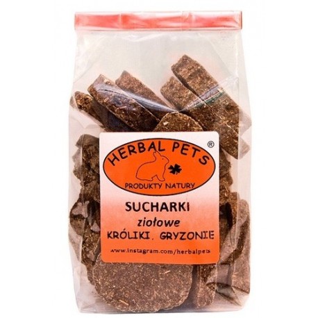 HerbalPets SUCHARKI ZIOŁOWE dla Gryzoni