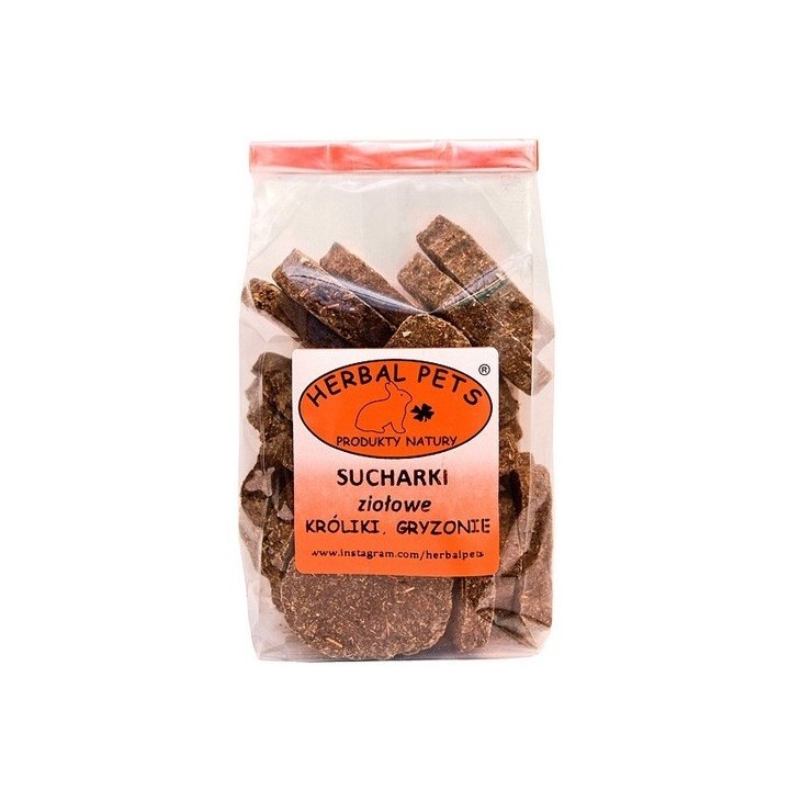 HerbalPets SUCHARKI ZIOŁOWE dla Gryzoni