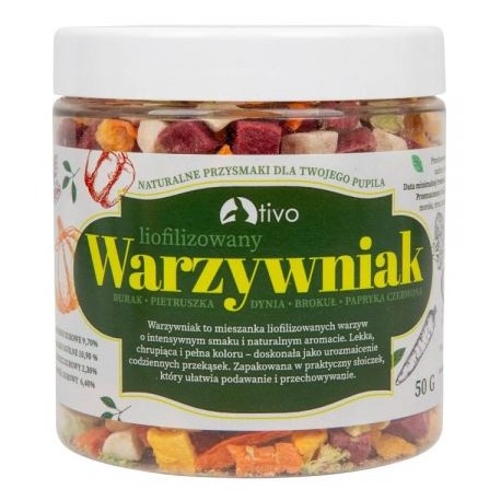 Tivo WARZYWNIAK Mieszanka warzywna dla Królików i Gryzoni