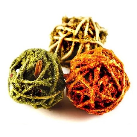 Ham-Stake CHRUPKIE PIŁECZKI KWIATOWE dla Królików i Gryzoni