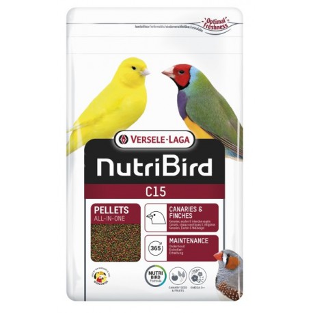 NutriBird C15 Maintenance POKARM Granulat dla KANARKA 3kg