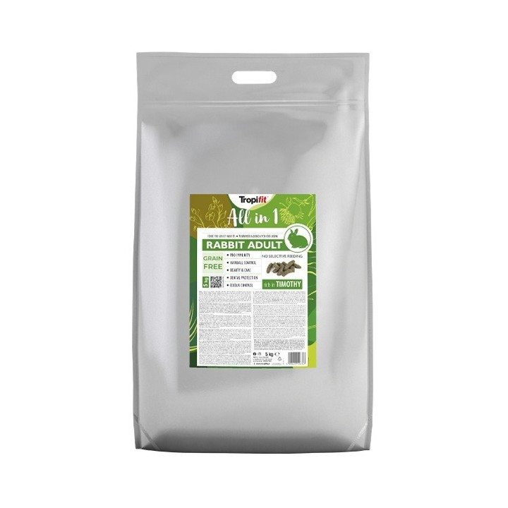 Tropifit All in One Rabbit Adult KARMA Granulat dla Królików 5kg