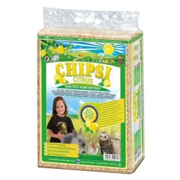 Chipsi Citrus TROCINY CYTRYNOWE Podściółka dla Królików i Gryzoni 60L