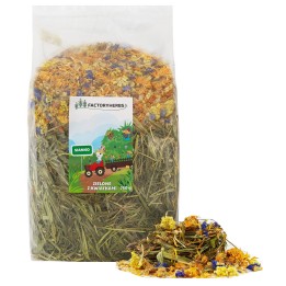 Factoryherbs SIANKO Zielone z kwiatami XL dla Królików i Gryzoni 750g