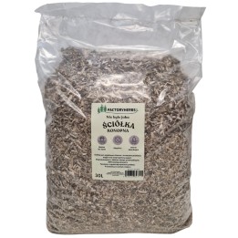 Factoryherbs ŚCIÓŁKA KONOPNA Podłoże dla Świnek Morskich,Chomików i Gadów 30L