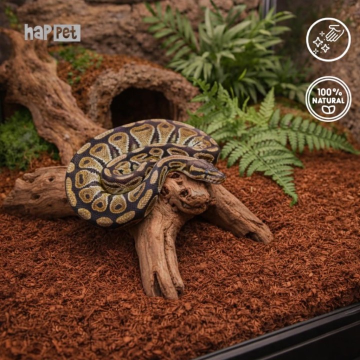 Happet Coco Loose PODŁOŻE KOKOSOWE LUŹNE do Terrarium 10L
