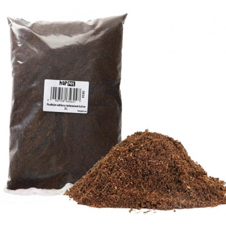 Happet Coco Loose PODŁOŻE KOKOSOWE LUŹNE do Terrarium 3L