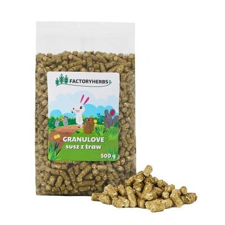 Factoryherbs GRANULAT SUSZ Z TRAW dla Królików i Gryzoni