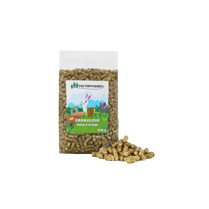 Factoryherbs GRANULAT SUSZ Z TRAW dla Królików i Gryzoni