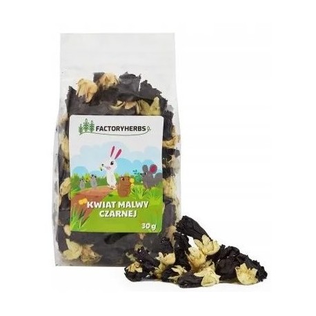 Factoryherbs KWIAT MALWY CZARNEJ dla Królików i Gryzoni