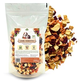 Samfarm SAME WARZYWA Mieszanka Warzyw dla Królików i Gryzoni 200g