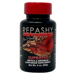 Repashy SUPER PIG Wzmacnia PIGMENT,WYBARWIENIE dla Gadów,Płazów,Ryb 85g