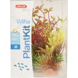 Zolux ZESTAW ROŚLIN Plantkit Wiha model 4 Dekoracja do Akwarium