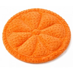 KT PODUSZKA LEGOWISKO POMARAŃCZA Minky dla Królika i Świnki Morskiej