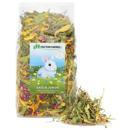 Factoryherbs Karma Junior Mieszanka Podstawowa dla Młodych Królików 150g
