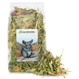 Factoryherbs Las Chinchillas KARMA Mieszanka dla Szynszyli i Koszatniczek 150g
