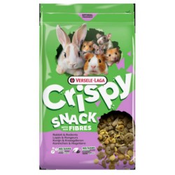 Versele Laga Crispy Snack With Fibres MIESZANKA WARZYWNA Granulat dla Królików i Gryzoni 1,5kg