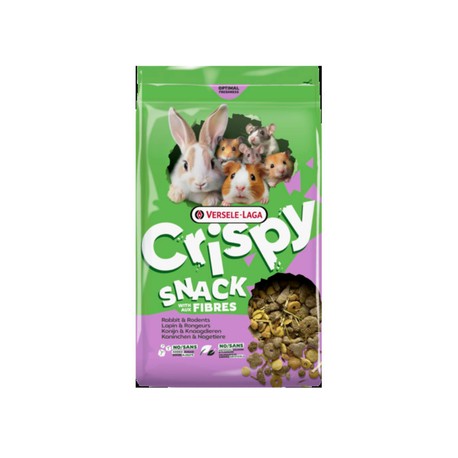 Versele Laga Crispy Snack With Fibres MIESZANKA WARZYWNA Granulat dla Królików i Gryzoni 1,5kg