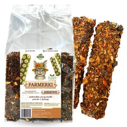 Samfarm KOLBY FARMERKI JABŁKOWE dla Królików i Gryzoni 4 sztuki
