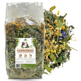 Samfarm KAWIE ZIÓŁKA Mieszanka Ziołowa dla Świnki Morskiej 500g