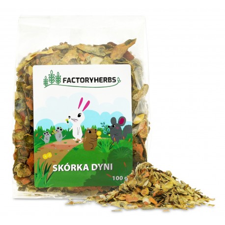 Factoryherbs SKÓRKA DYNI dla Królików i Gryzoni