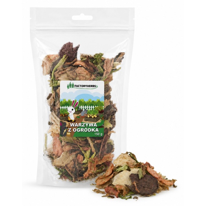 Factoryherbs WARZYWA Z OGRÓDKA dla Królików i Gryzoni