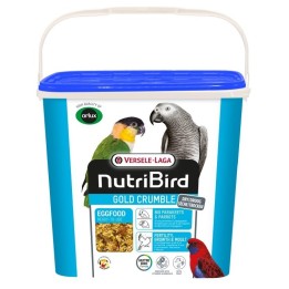 Versele Laga NutriBird Gold Crumble POKARM JAJECZNY SUCHY Karma dla ŚREDNICH I DUŻYCH PAPUG 4kg