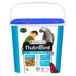 Versele Laga NutriBird Gold Crumble POKARM JAJECZNY SUCHY Karma dla ŚREDNICH I DUŻYCH PAPUG 4kg