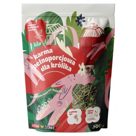Ham-Stake KARMA PEŁNOPORCJOWA dla Królika 500g