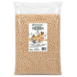 Factoryherbs ŻWIREK DREWNIANY Podłoże dla Królików i Gryzoni 15kg