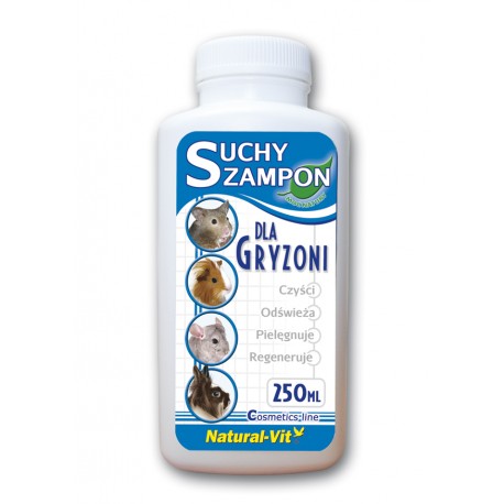 Certech Natural-Vit SUCHY SZAMPON dla Gryzoni