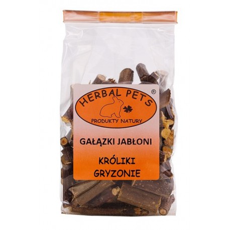 Herbal Pets GAŁĄZKI JABŁONI dla Królików i Gryzoni